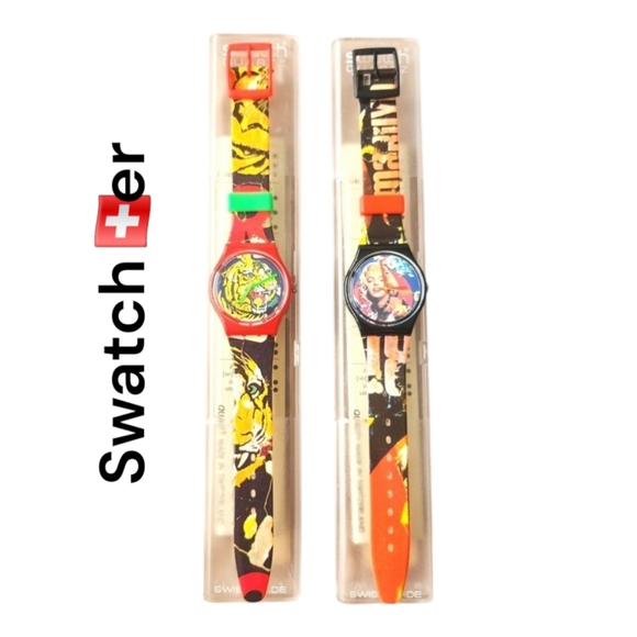 Swatch ROTELLA SET GZS04 1994 Specials Designed by Mimmo Rotella - Picture 17 of 17